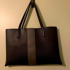 Faux Leather Tote